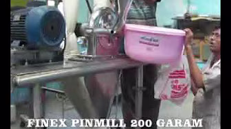 Pin Mill Rice Flour Trial